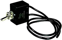 BEP 1002010 SPST Sealed Toggle Switch With Wire Leads - Off/On
