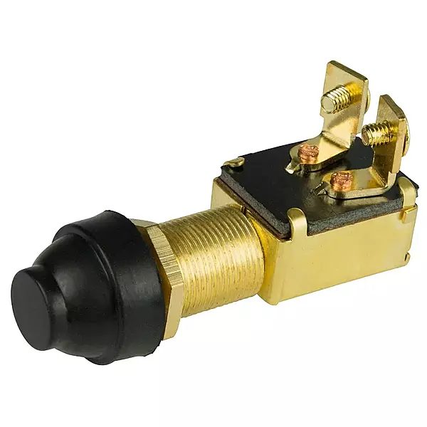 BEP 2 Position SPST Off/(On) Push Button Switches