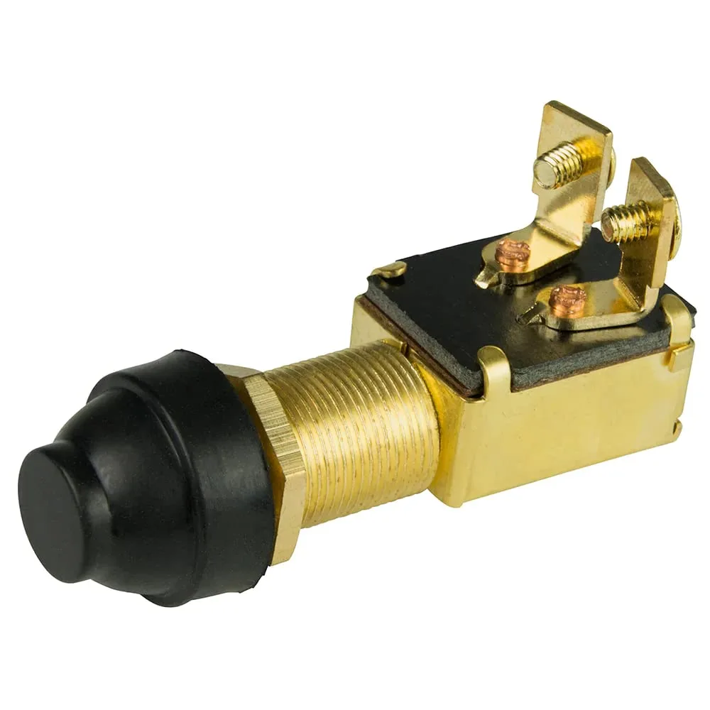 BEP 2 Position SPST Off/(On) Push Button Switches