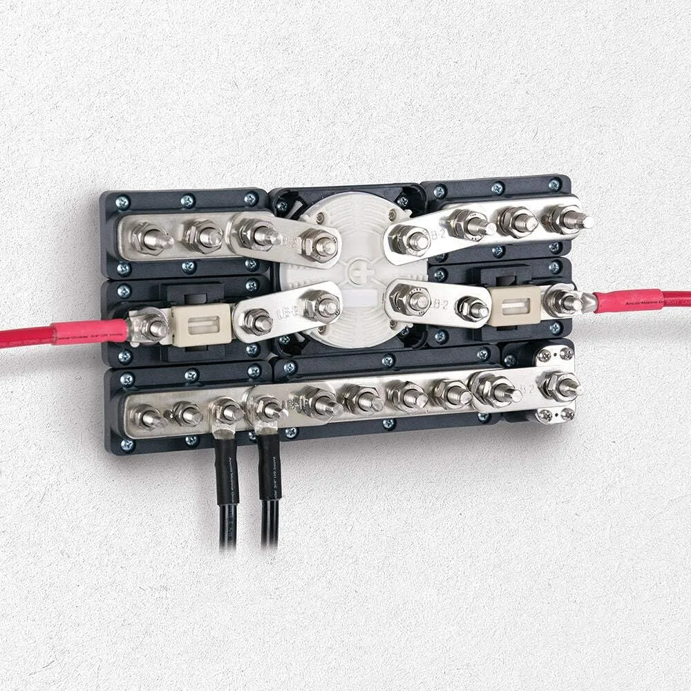 BEP Marine 777-BB3S-650 BEP Pro Installer 3 Stud Bus Bar - 650a