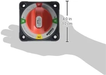 BEP Marinco Pro Installer 400A Selector Battery Switch - MC10