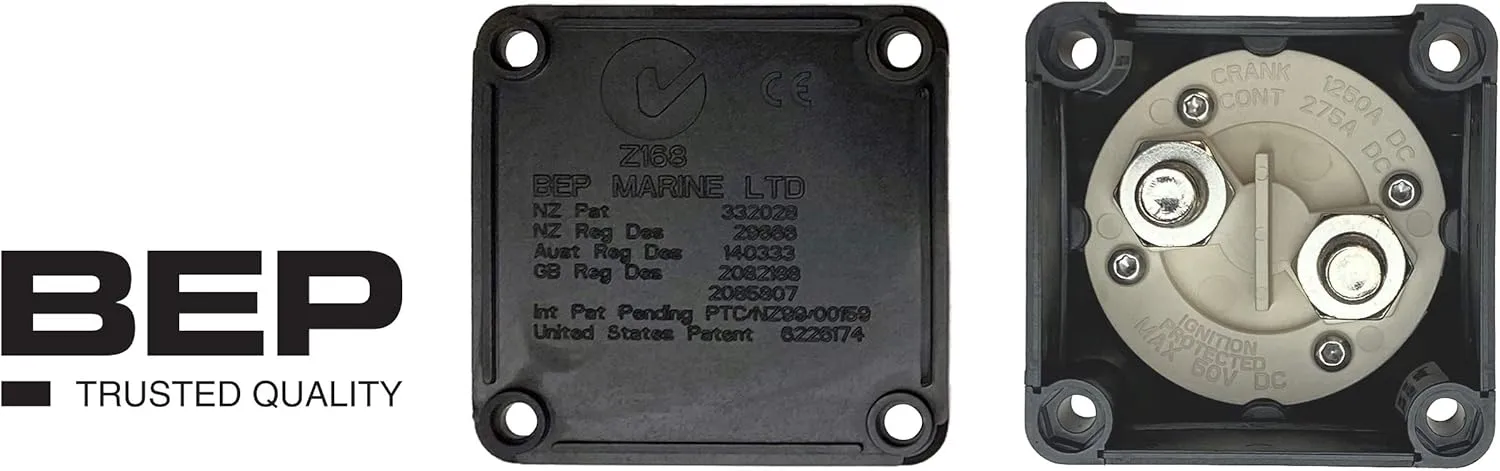 BEP Battery Switches and Selector Switches