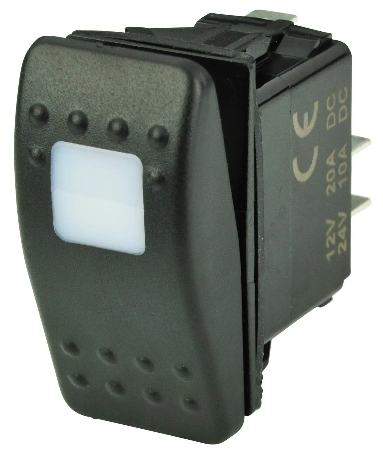 BEP Marine Contura IP66 Rocker Switch Snap-In Panel Mount 12V/24V