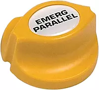 BEP Emergency Parallel Battery Knob - Yellow - Easy Fit