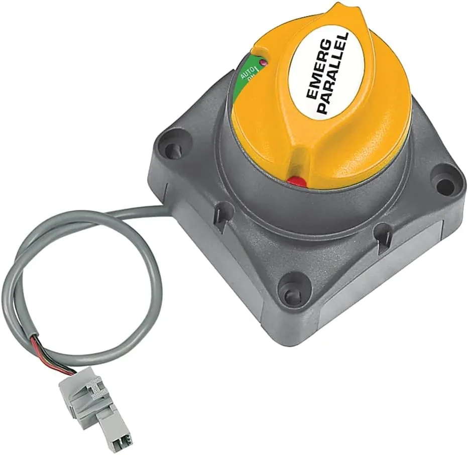 BEP Remotely Activated Emergency Parallel Switch 12/24V
