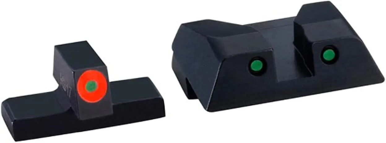 Beretta APX Spartan Tritium Night Sight Kit - Front & Rear Sights, Black Finish