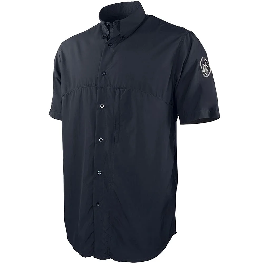 BERETTA Men's Buzzi Breathable Hunting Short-Sleeve Shooting Shirt