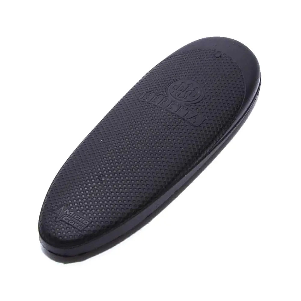 BERETTA Micro-Core Field Rubber Recoil Pad for Straight Gun Stocks, Multiple Thickness, Black .39"