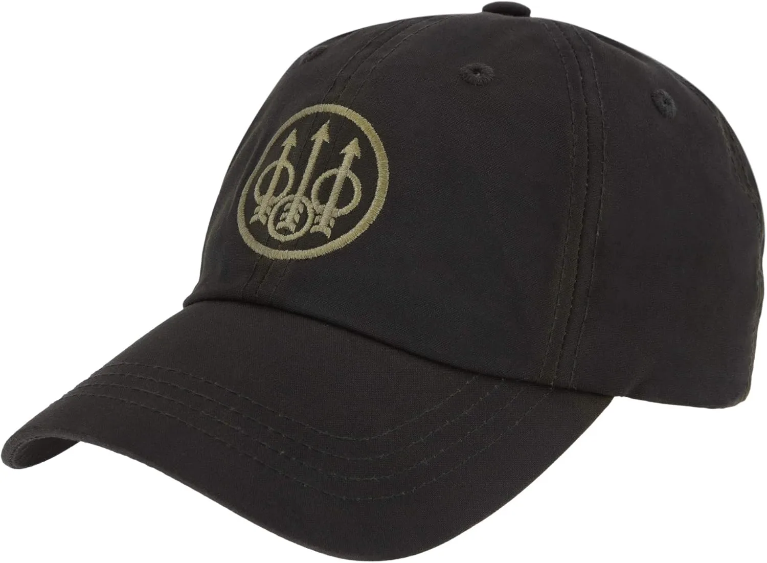 Beretta Men's Waxed Cotton Hunting Hat with Trident Logo