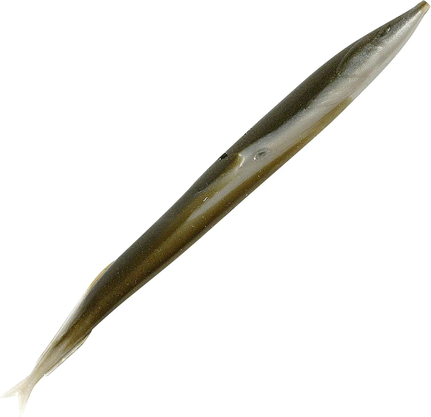 Berkley Gulp!  Saltwater Sand Eel - 5" - Silver Mud