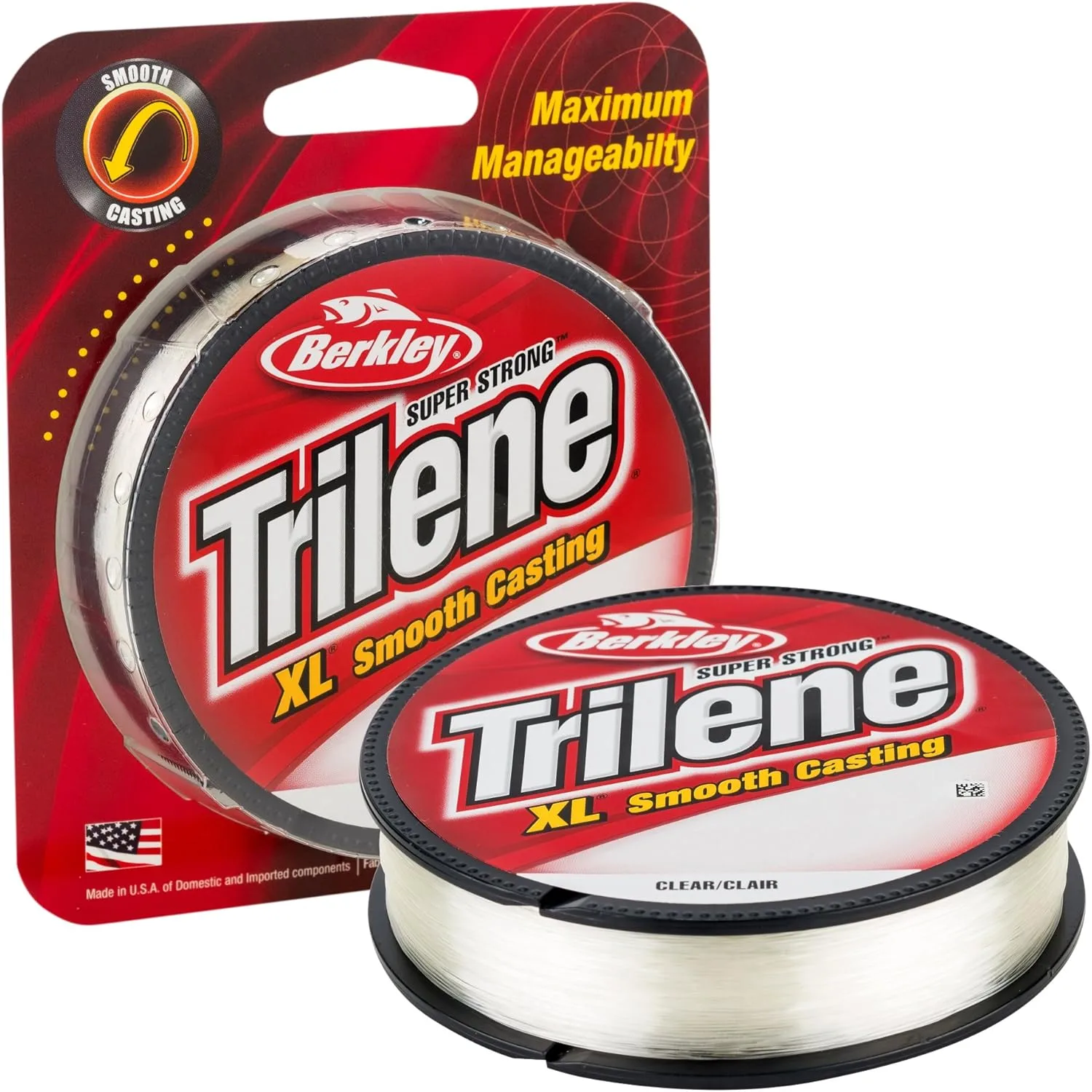 Berkley Trilene XL Monofilament Fishing Line 10lb Test 300yd Clear
