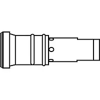 Gas Diffusers - head assembly 2/300ampshort tip