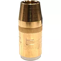 Bernard N-5818B Nozzle, Centerfire, 5/8 Orifice, 1/8 Recess, Brass, 10 pack