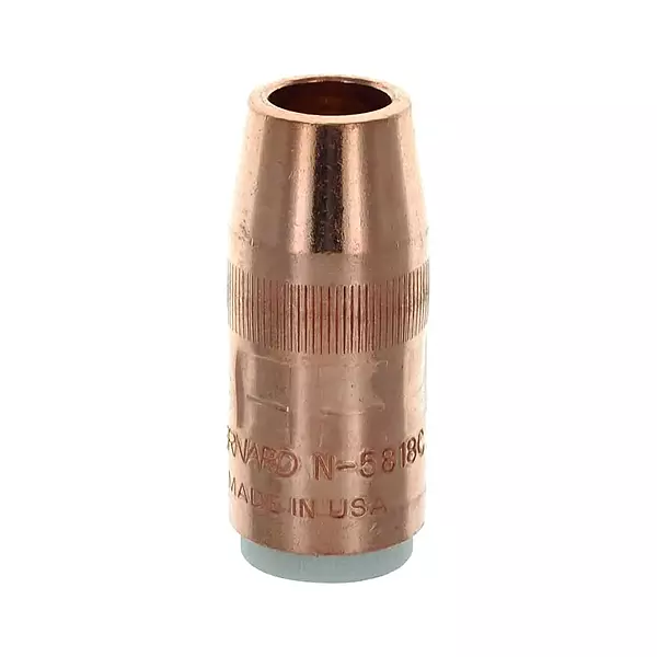 Bernard Model N-5818C Large Centerfire Nozzle For Q-Gun Series MIG Guns 10/EA