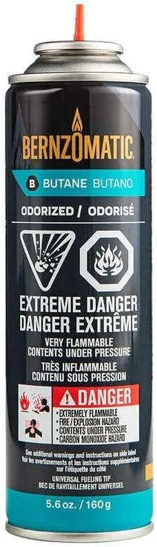 Bernzomatic Butane Cylinder 1 Piece - Case of: 1212