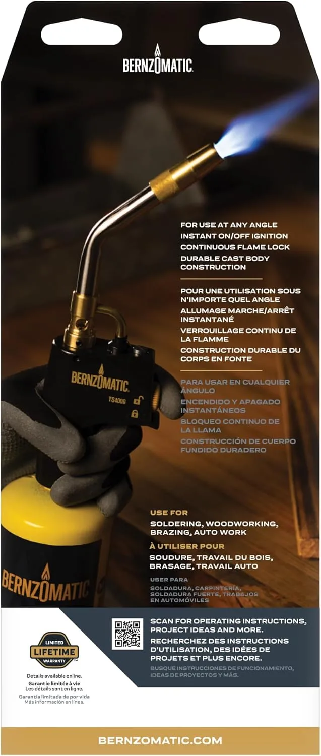 Bernzomatic Trigger Start Torch (TS 8000 Torch)