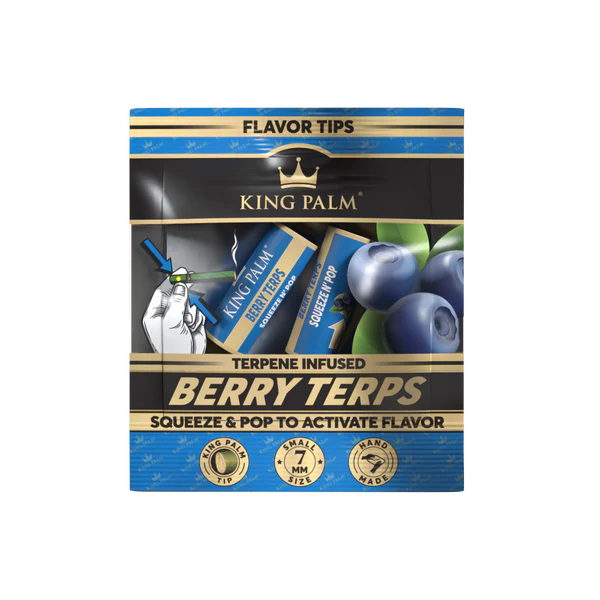 King Palm 2 Filters 7mm - Berry Terps