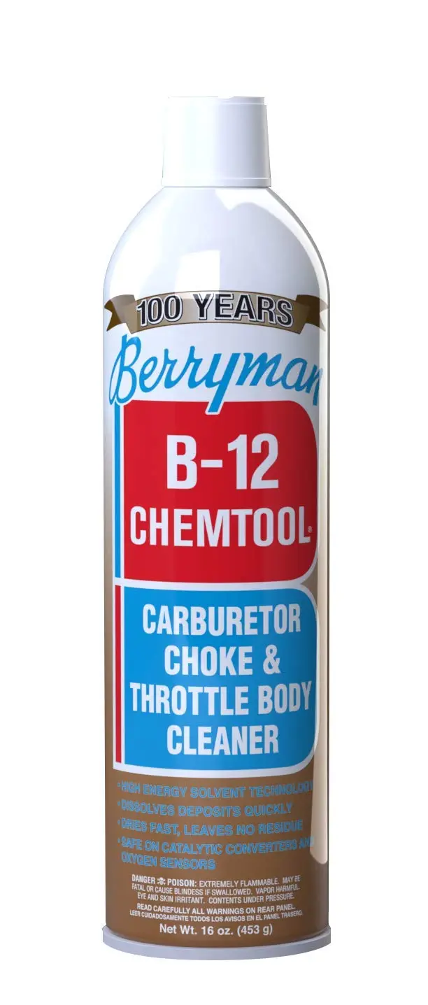 Berryman Products 0117 B-12 Chemtool Carburetor, Choke and Throttle Body Cleaner [Not VOC Compliant in Some States]