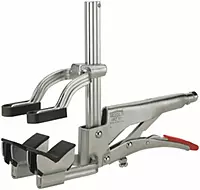 4-1/2" Pipe, 2-3/4" Throat Depth, 310 Lb Pressure, Steel Rail, Cradle Pipe Clamp