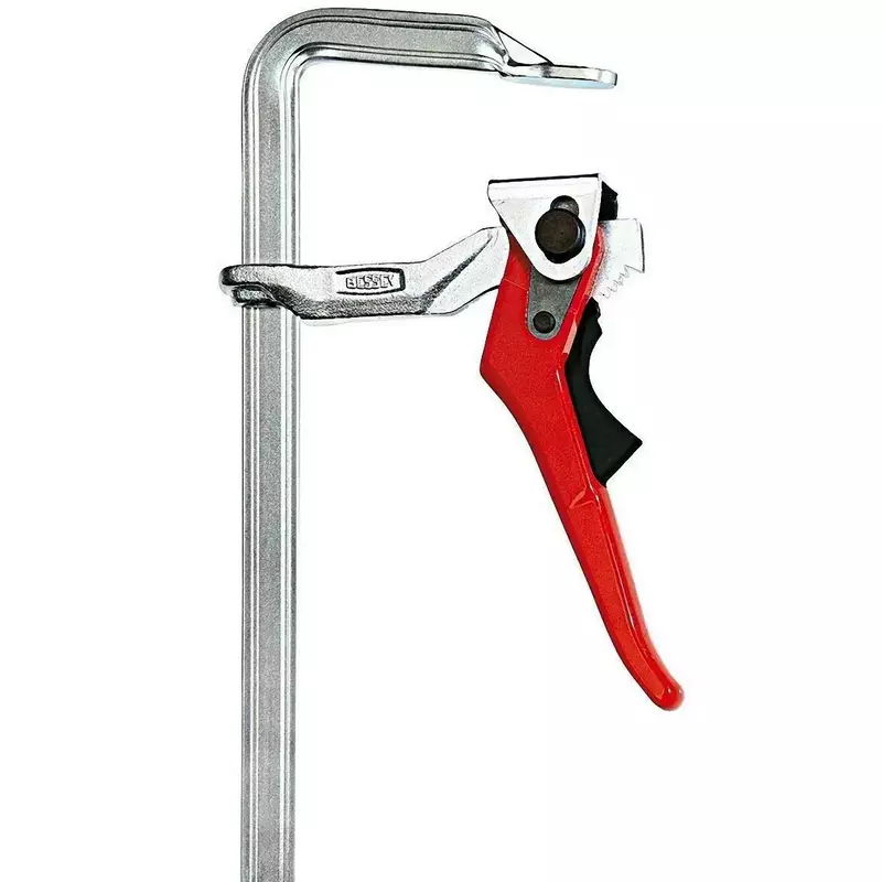 BESSEY Rapid Action Lever Clamp - 12-Inch -LC12 - Fast Action, Heavy Duty Clamps for Welding and Woodworking. Vibration
