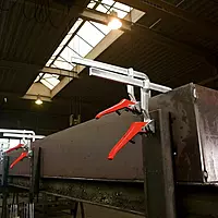 BESSEY Rapid Action Lever Clamp - 12-Inch -LC12 - Fast Action, Heavy Duty Clamps for Welding and Woodworking. Vibration