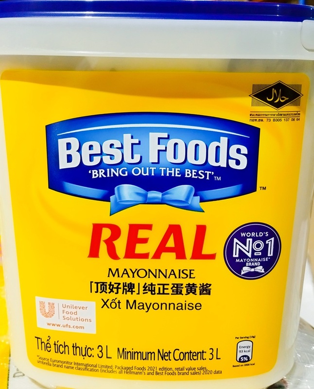 BEST FOOD REAL MAYONNAISE-3LTR
