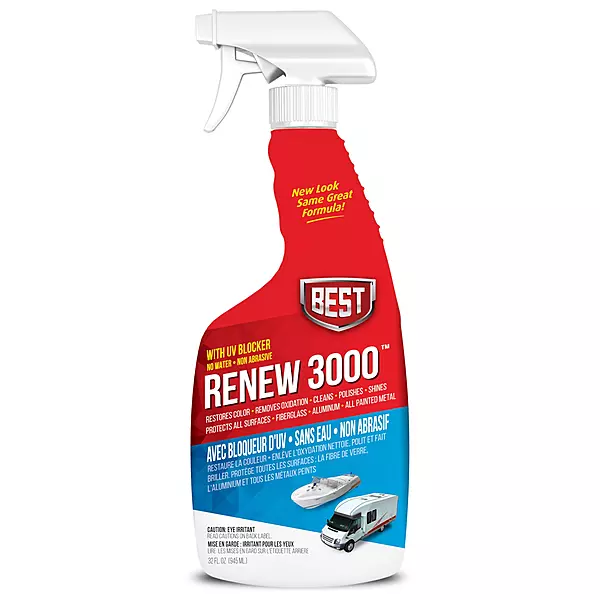 B.E.S.T. 57032 Renew 3000 Surface Restore and Protectant Spray Bottle - 32 oz.