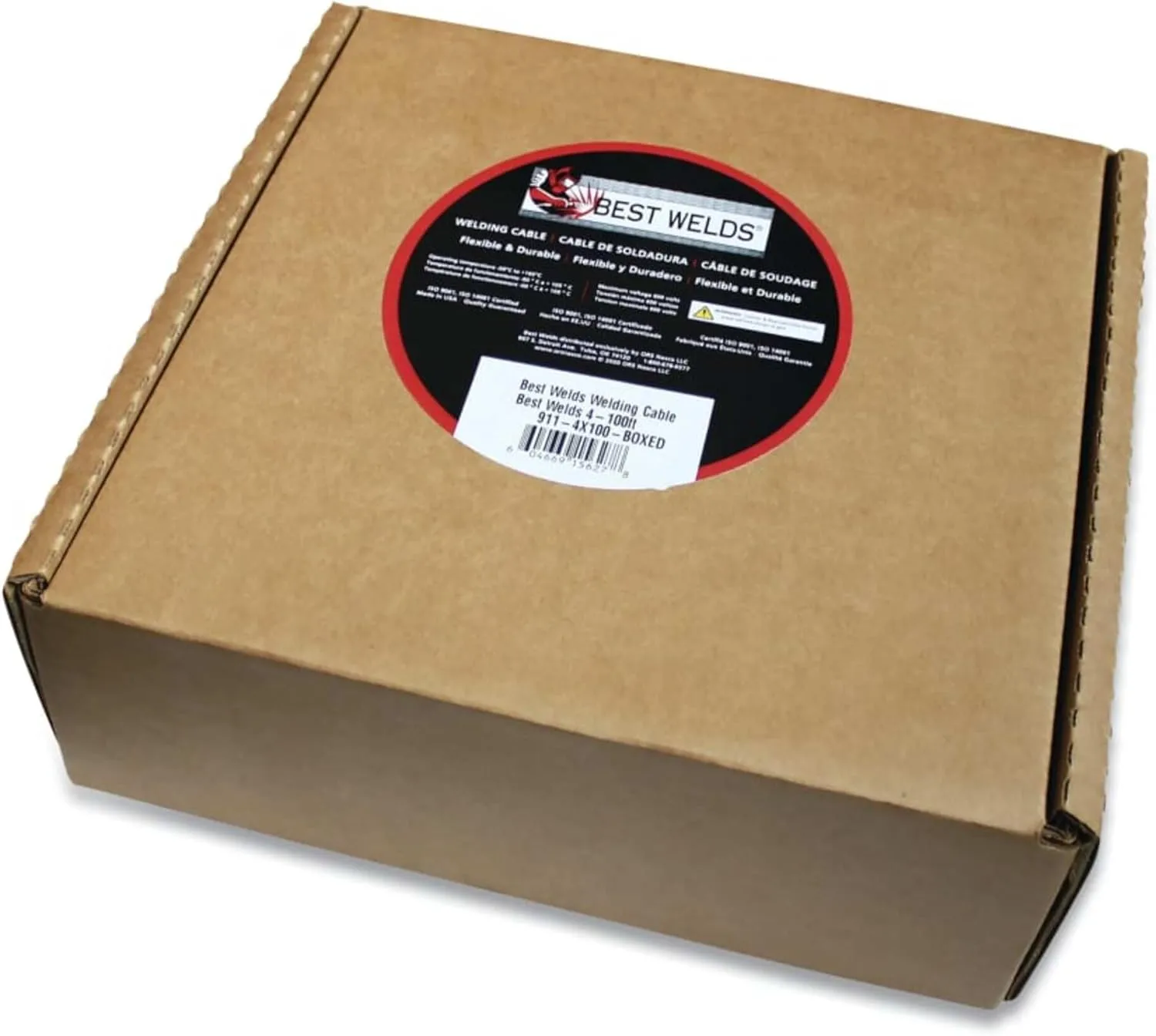BW 2-25 Welding Cable -Boxed
