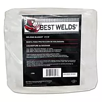 BEST WELDS 902-2025-18-10X10 - Welding Blanket, 10ft X 10ft, Fiberglass, Tan, 18 oz