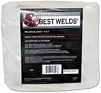 BEST WELDS 902-2025-18-10X10 - Welding Blanket, 10ft X 10ft, Fiberglass, Tan, 18 oz