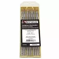 Best Welds 1/16 x 7in 1.5% Lanthanated Tungsten Electrodes - 10/Pack