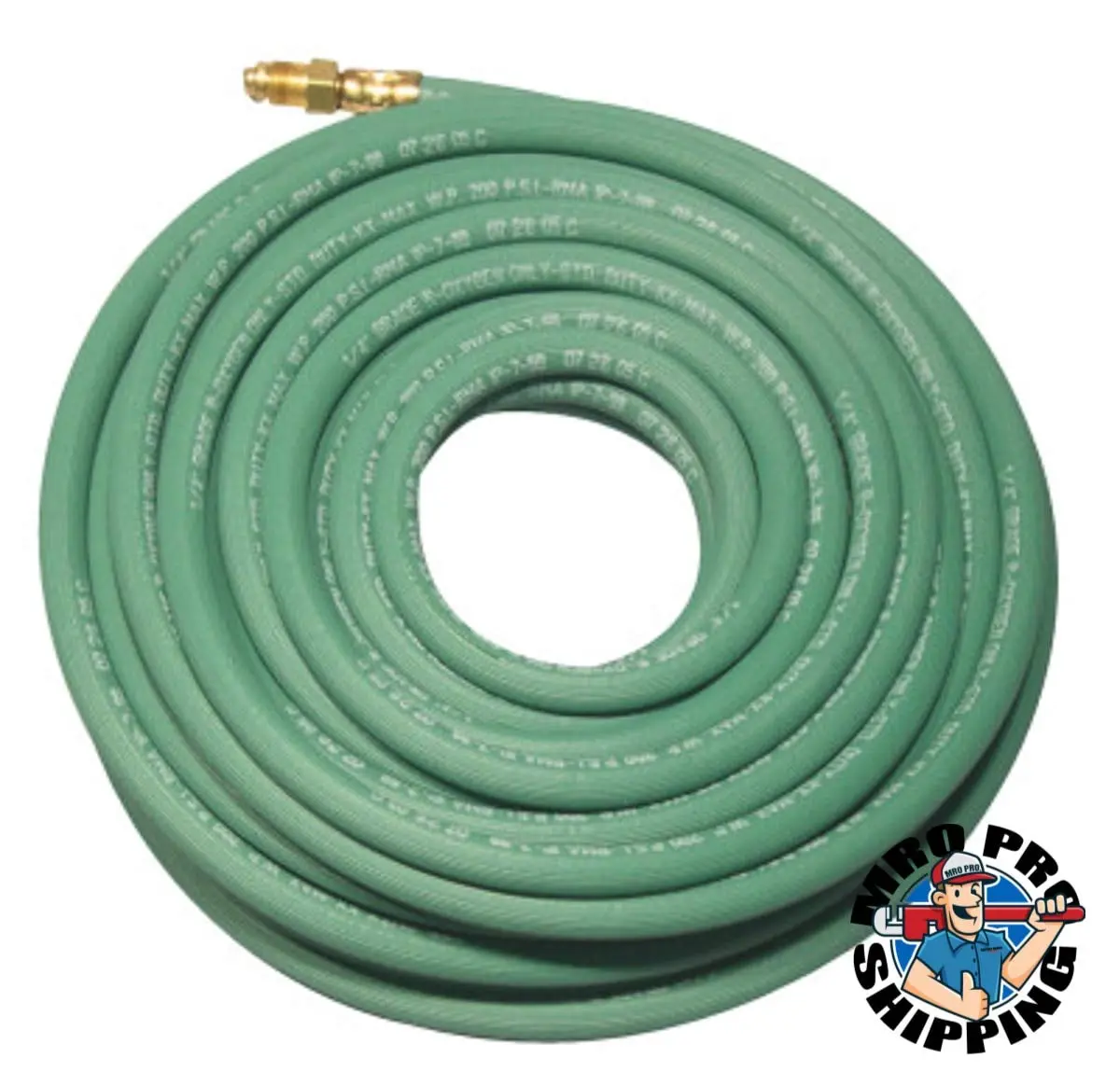BEST WELDS 1/4" x 6" Black Inert Gas Welding Hose