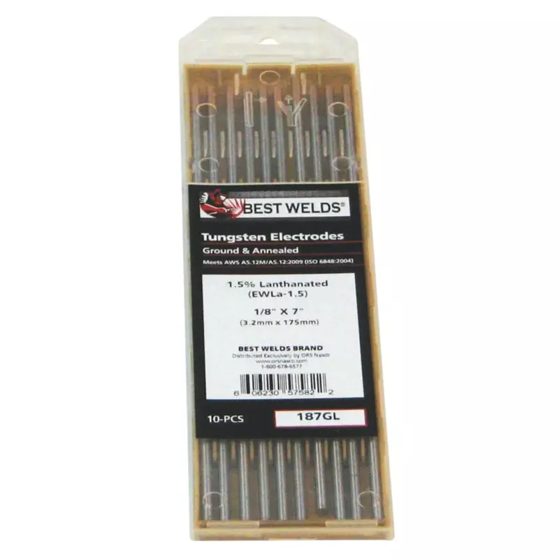 1/8 X 7 1.5% LANTHANATEDTUNGSTEN 10/PK