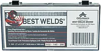 BEST WELDS 901-932-145-200 - 2" Glass Magnifier Plate, 2" x 4.25" 2 Diopter, Clear