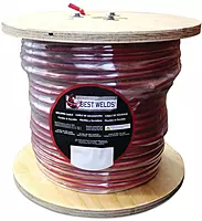 WELD CABLE 2/0 AWG RED 500' RL