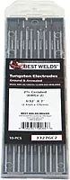 BEST WELDS 900-3327GC2 3/32 x 7 2% Ceriated Tungsten Electrodes - 10/PK