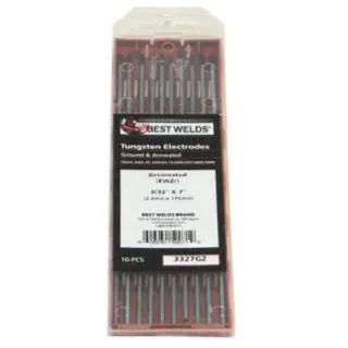 3/32 X 7 ZIRCONIATED TUNGSTEN 10/PK