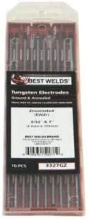 3/32 X 7 ZIRCONIATED TUNGSTEN 10/PK