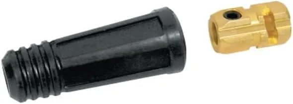 BEST WELDS 900-BK-70 - Dinse Style Cable Plug & Socket, Female, Ball Point Connection,