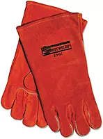 BEST WELDS 902-20GC - Split Cowhide Welding Gloves, Split Cowhide, Large, Right Hand, Russet