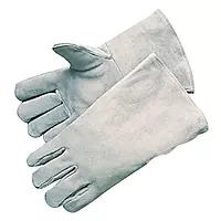 BEST WELDS 902-3000 - Economy Welding Gloves, Economy Shoulder Leather, Large, Gray, (12pk)