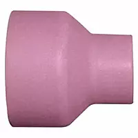 Alumina Nozzle TIG Cup, 7/16 in, Size 7, For Torch 9, 20, 22, 24, 25, Standard (Pack of 10)