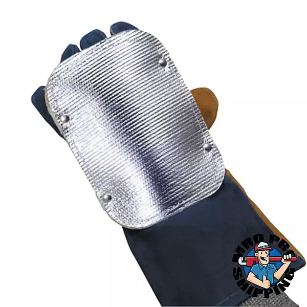 BEST WELDS 902-BACK-HAND-2 - Back Hand Pad, Double Layer, 7" L, Elastic/High-Temp Kevlar