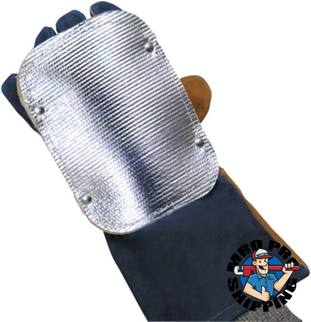 BEST WELDS 902-BACK-HAND-2 - Back Hand Pad, Double Layer, 7" L, Elastic/High-Temp Kevlar