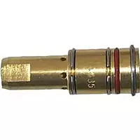 Gas Diffusers, Brass, for Bernard MIG Guns & 7400 Series Contact Tips, 400-600A