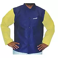 BW 1201-XL LEATHER/S ATEEN COMBO JACKET