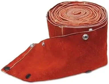 BEST WELDS 900-10048CC - Cable Cover w/Snaps, 100ft x 4" MIG, Large, Leather
