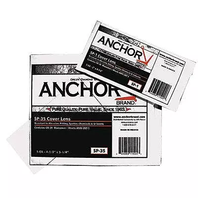 Anchor Brand 101-SP-2 100% CR-39 Plastic Replacement Lenses