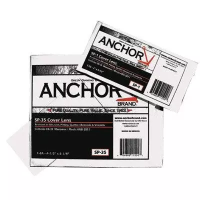 Anchor Brand 101-SP-2 100% CR-39 Plastic Replacement Lenses