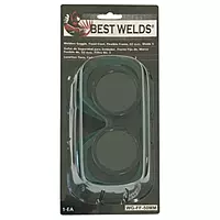 BEST WELDS 901-WG-FF-50MM - Fixed Front Flex Goggles, Green, Shade 5, Vinyl